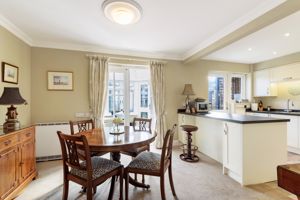 Open plan dining room and kitchen- click for photo gallery